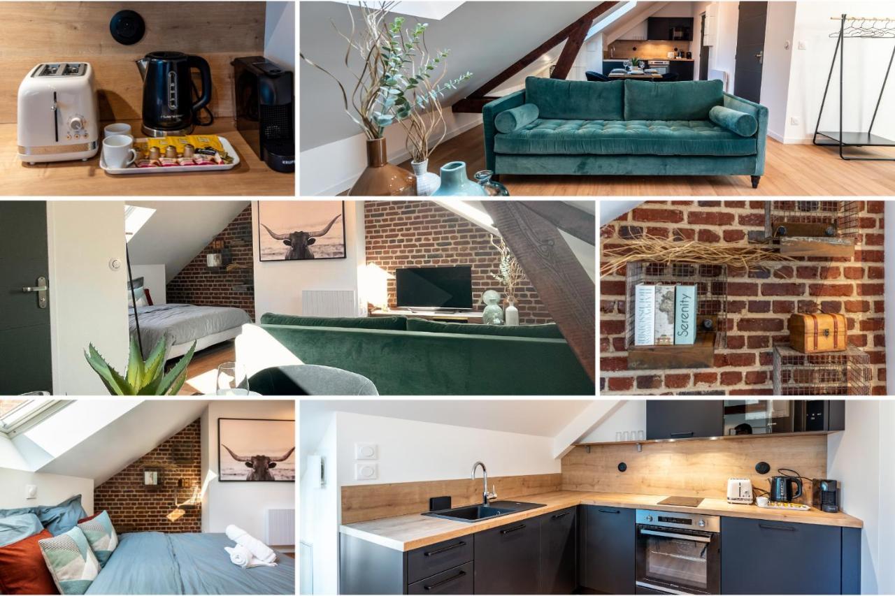 Downtown Loft - Centre Ville - Wifi - Netflix อาเมียงส์ ภายนอก รูปภาพ