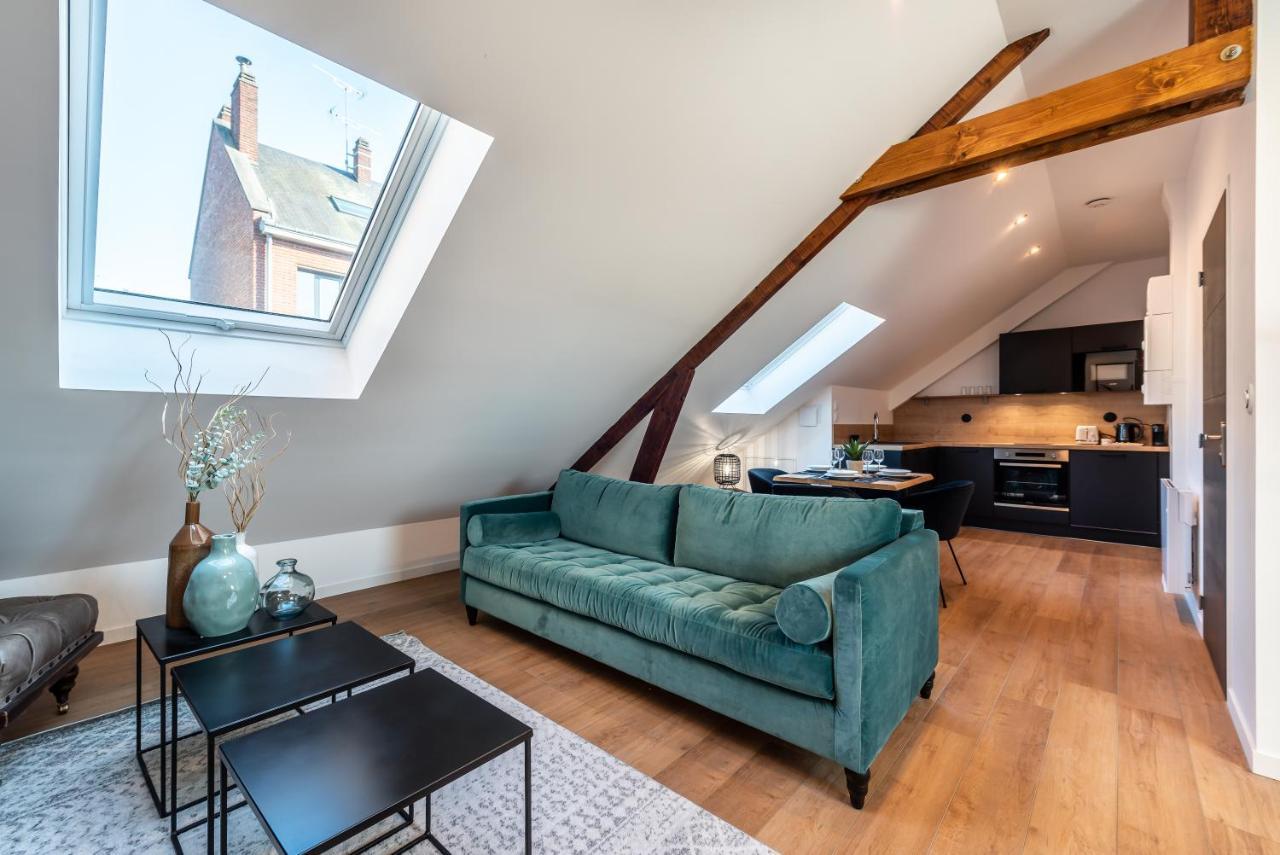 Downtown Loft - Centre Ville - Wifi - Netflix อาเมียงส์ ภายนอก รูปภาพ